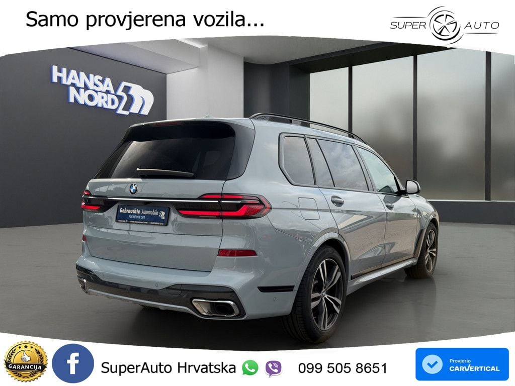 BMW X7 40d (352 KS) xDrive Steptronic M Sport ZRAČNI+ACC+GR SJED+KAM+PANO