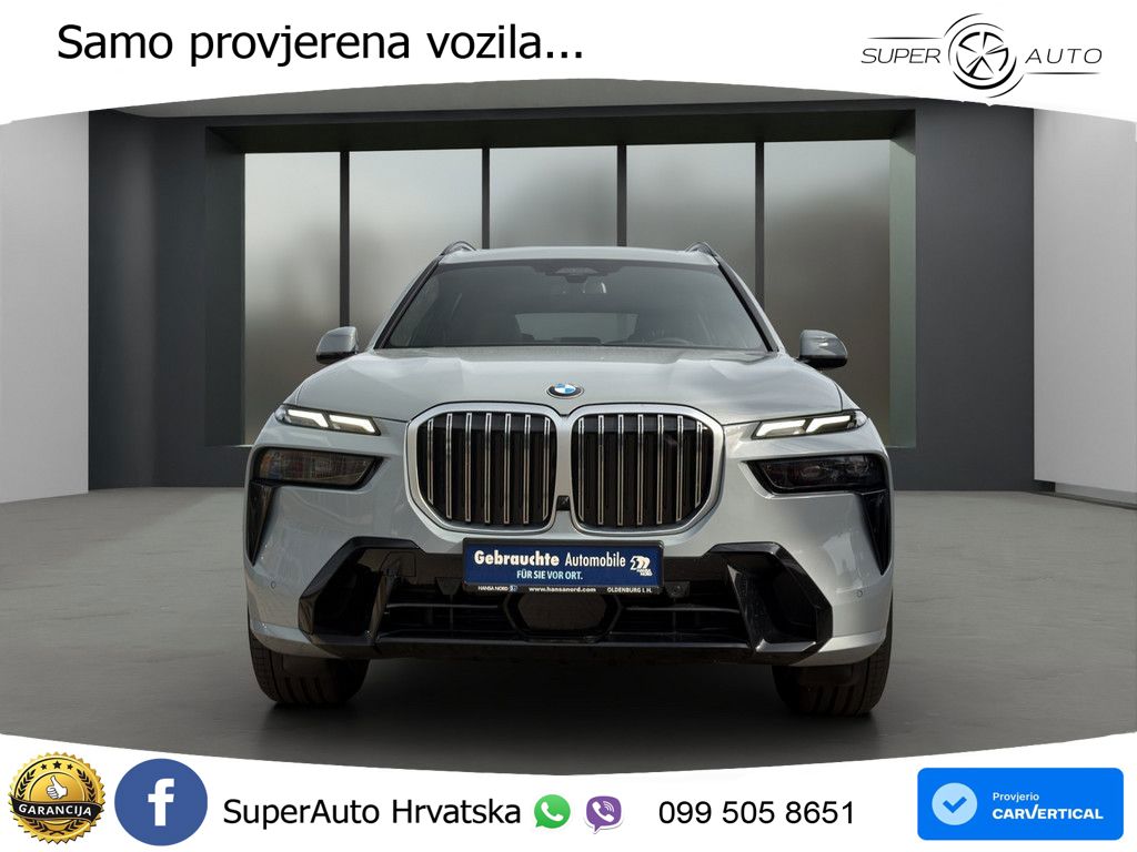 BMW X7 40d (352 KS) xDrive Steptronic M Sport ZRAČNI+ACC+GR SJED+KAM+PANO