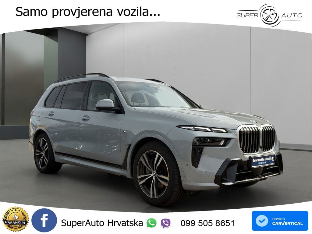 BMW X7 40d (352 KS) xDrive Steptronic M Sport ZRAČNI+ACC+GR SJED+KAM+PANO