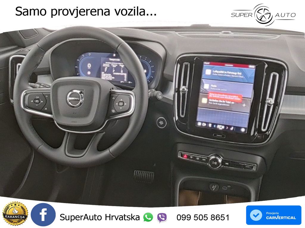 Volvo XC40 2.0 B4 AWD 197 KS Automatic ACC+GR SJED+360+PANO