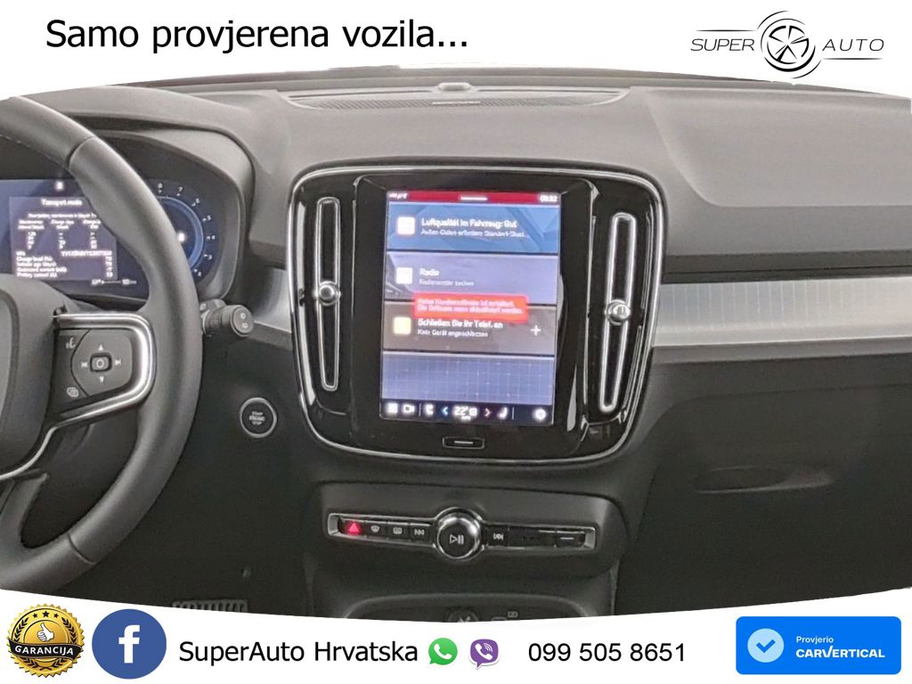 Volvo XC40 2.0 B4 AWD 197 KS Automatic ACC+GR SJED+360+PANO