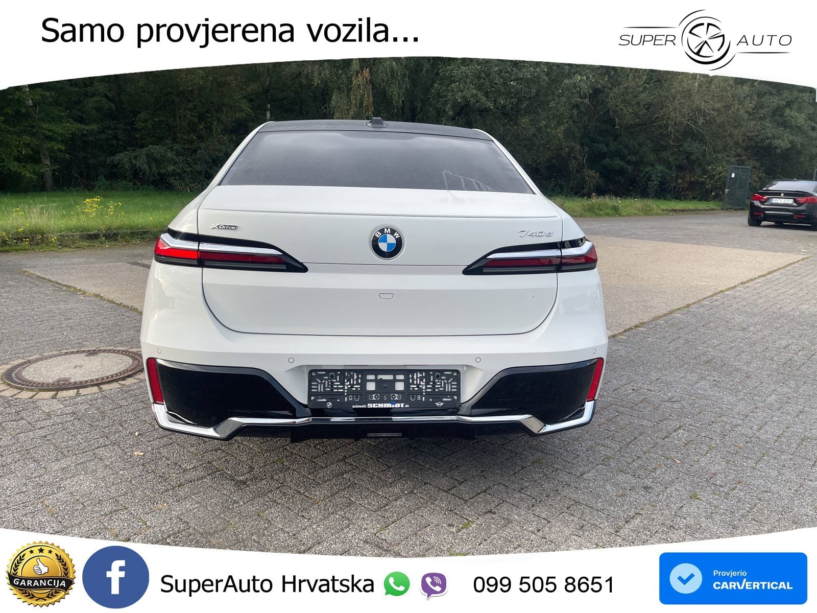 BMW 740d (299 KS) xDrive Steptronic M Sport ZRAČNI+ACC+GR SJED+KAM+PANO
