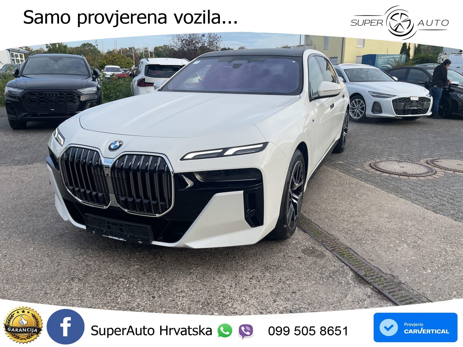 BMW 740d (299 KS) xDrive Steptronic M Sport ZRAČNI+ACC+GR SJED+KAM+PANO