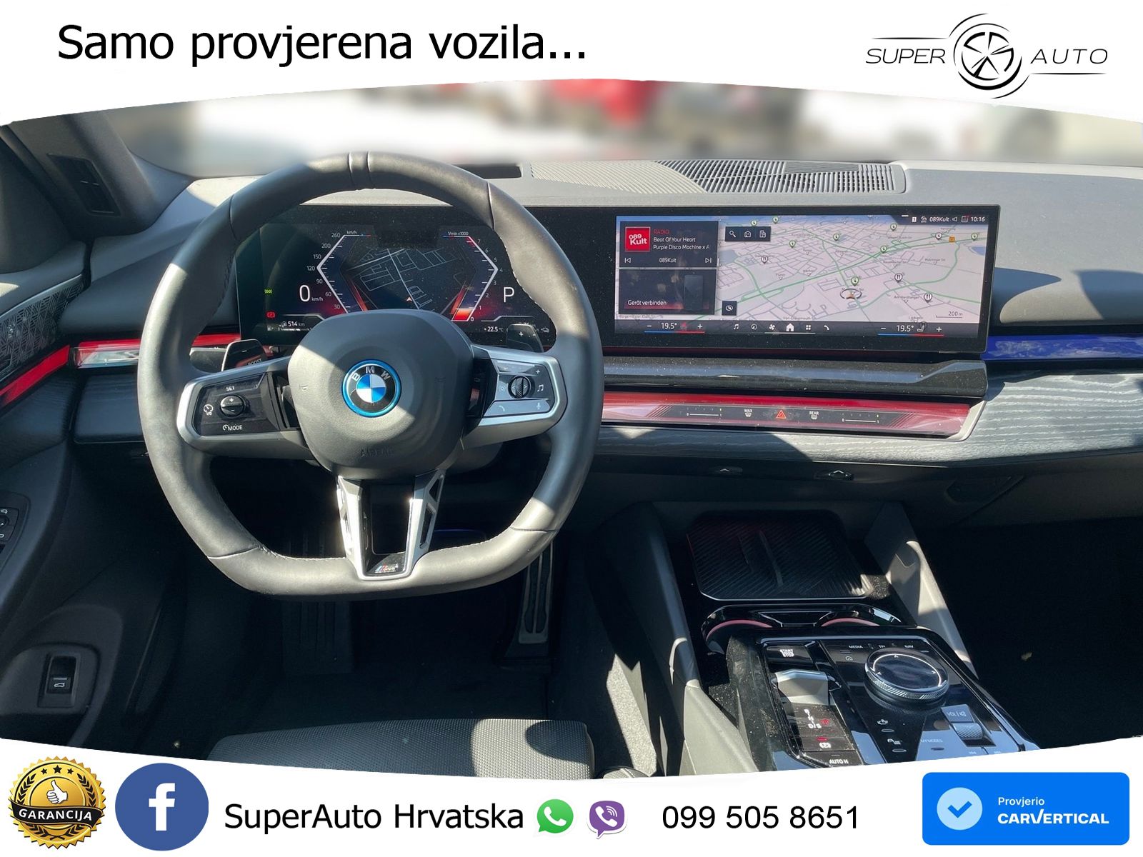BMW 550e (489 KS) xDrive Steptronic M Sport LED+GR SJED+ACC