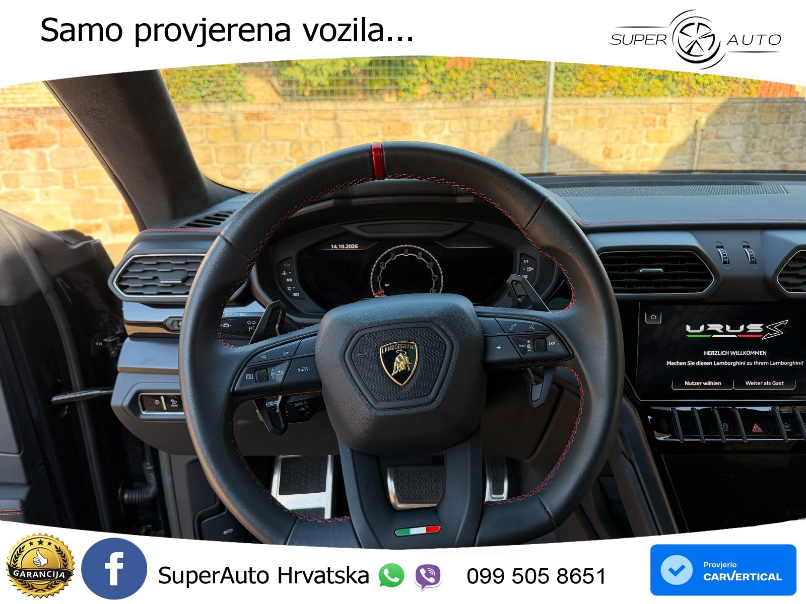 Lamborghini Urus S 4.0 V8 (666 KS) 4WD Automatic LED+GR SJED+ACC