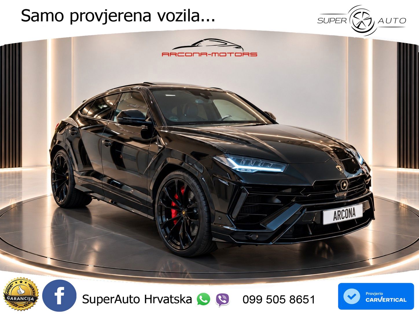 Lamborghini Urus S 4.0 V8 (666 KS) 4WD Automatic LED+GR SJED+ACC