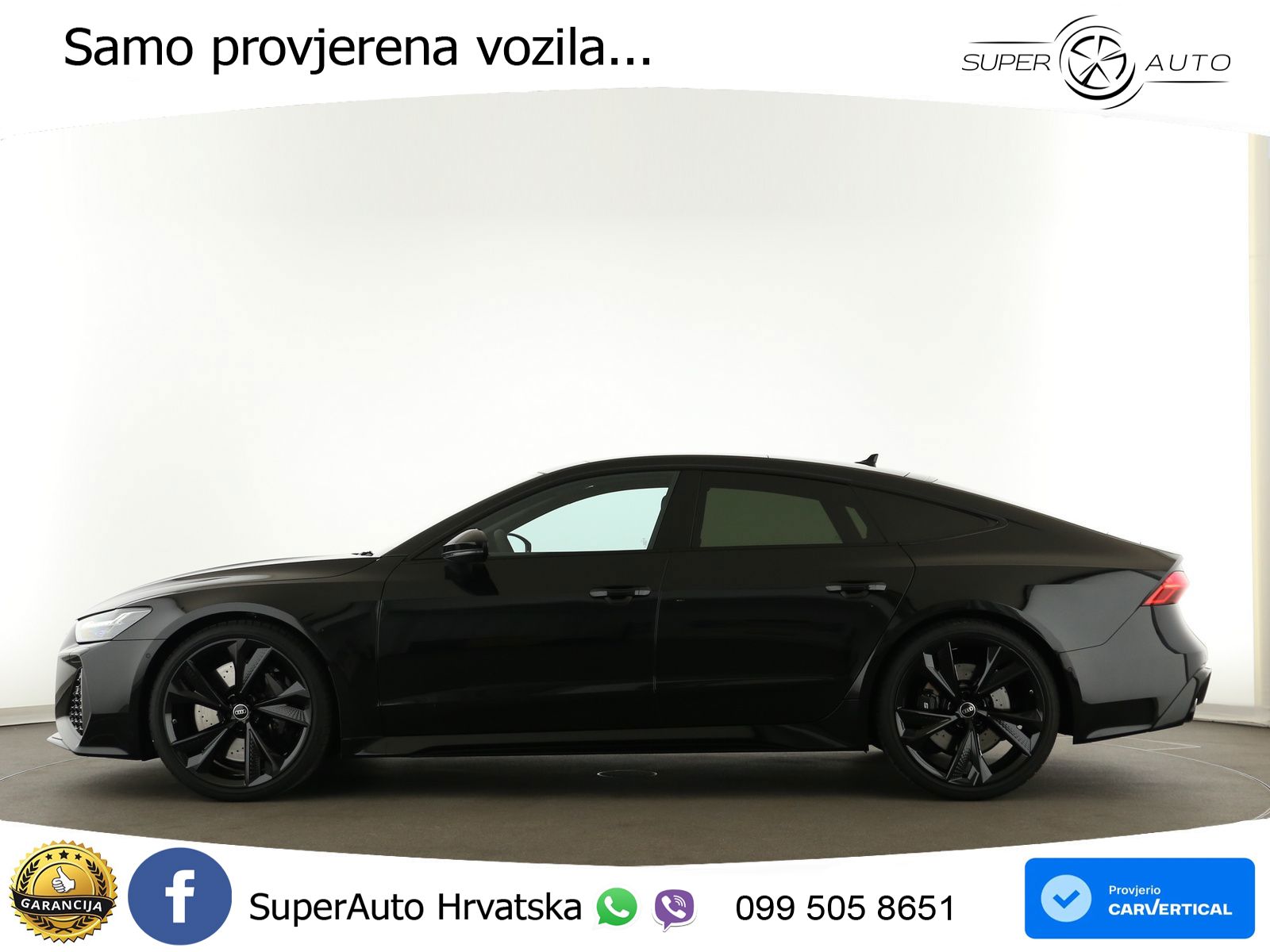 Audi RS7 4.0 TFSI V8 (600 KS) quattro tiptronic MATRIX+GR SJED+KAM