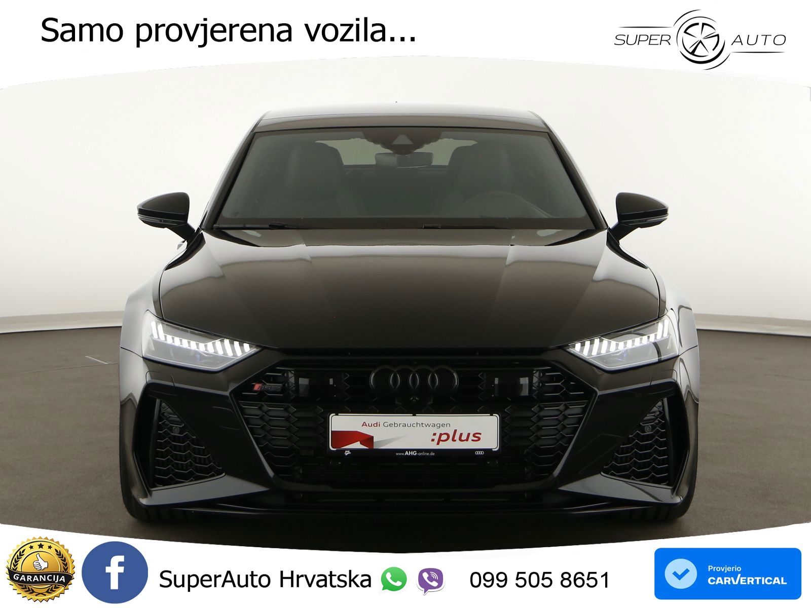 Audi RS7 4.0 TFSI V8 (600 KS) quattro tiptronic MATRIX+GR SJED+KAM