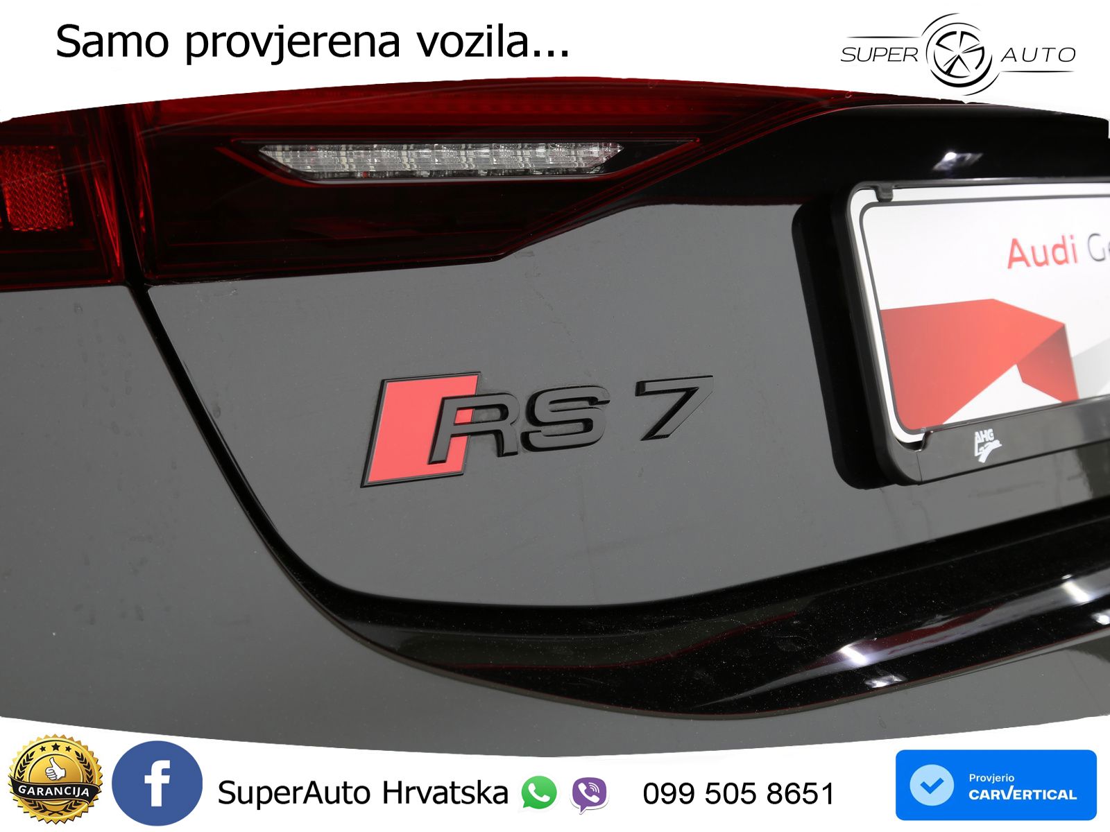 Audi RS7 4.0 TFSI V8 (600 KS) quattro tiptronic MATRIX+GR SJED+KAM