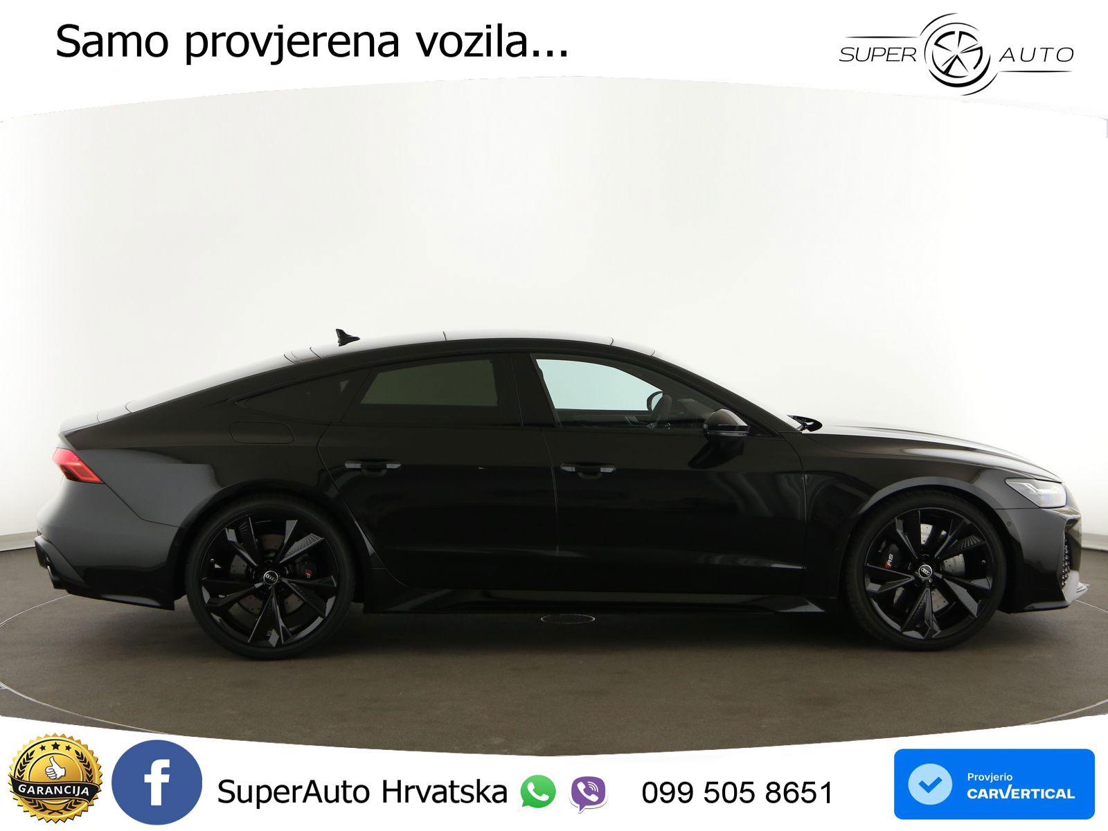 Audi RS7 4.0 TFSI V8 (600 KS) quattro tiptronic MATRIX+GR SJED+KAM