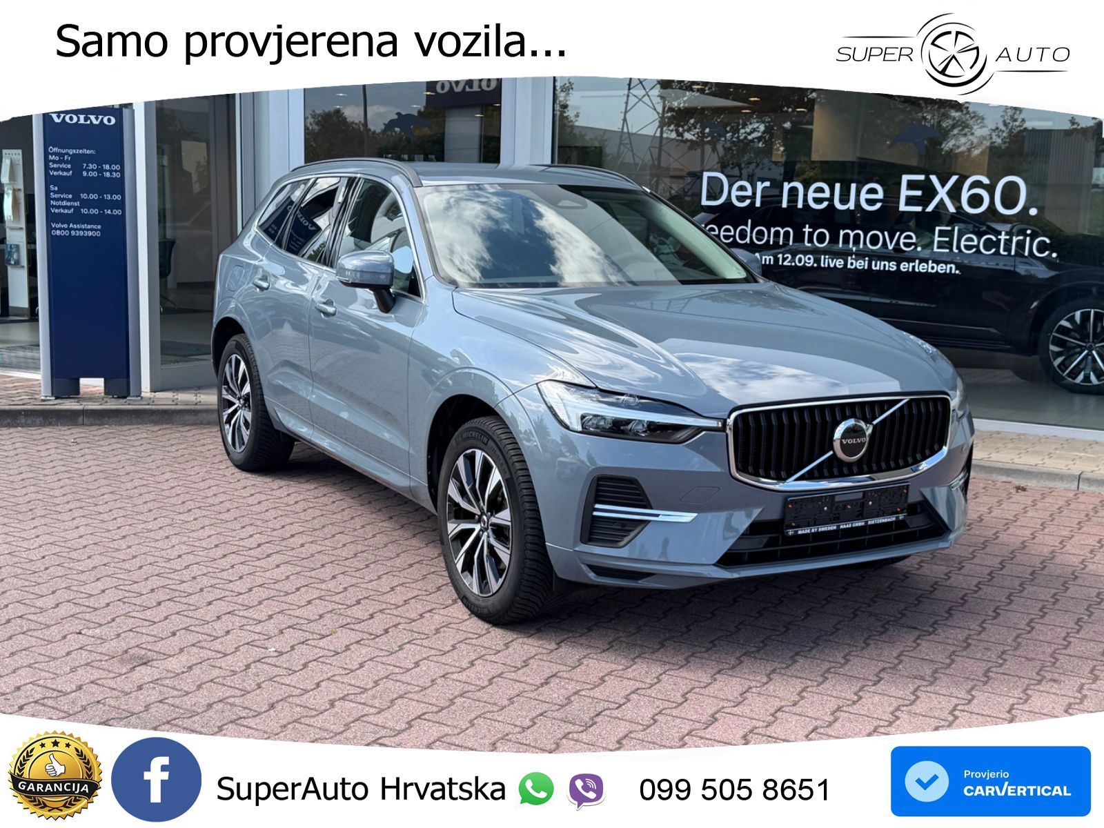 Volvo XC60 B4 Diesel FWD Geartronic LED+GR SJED+ACC