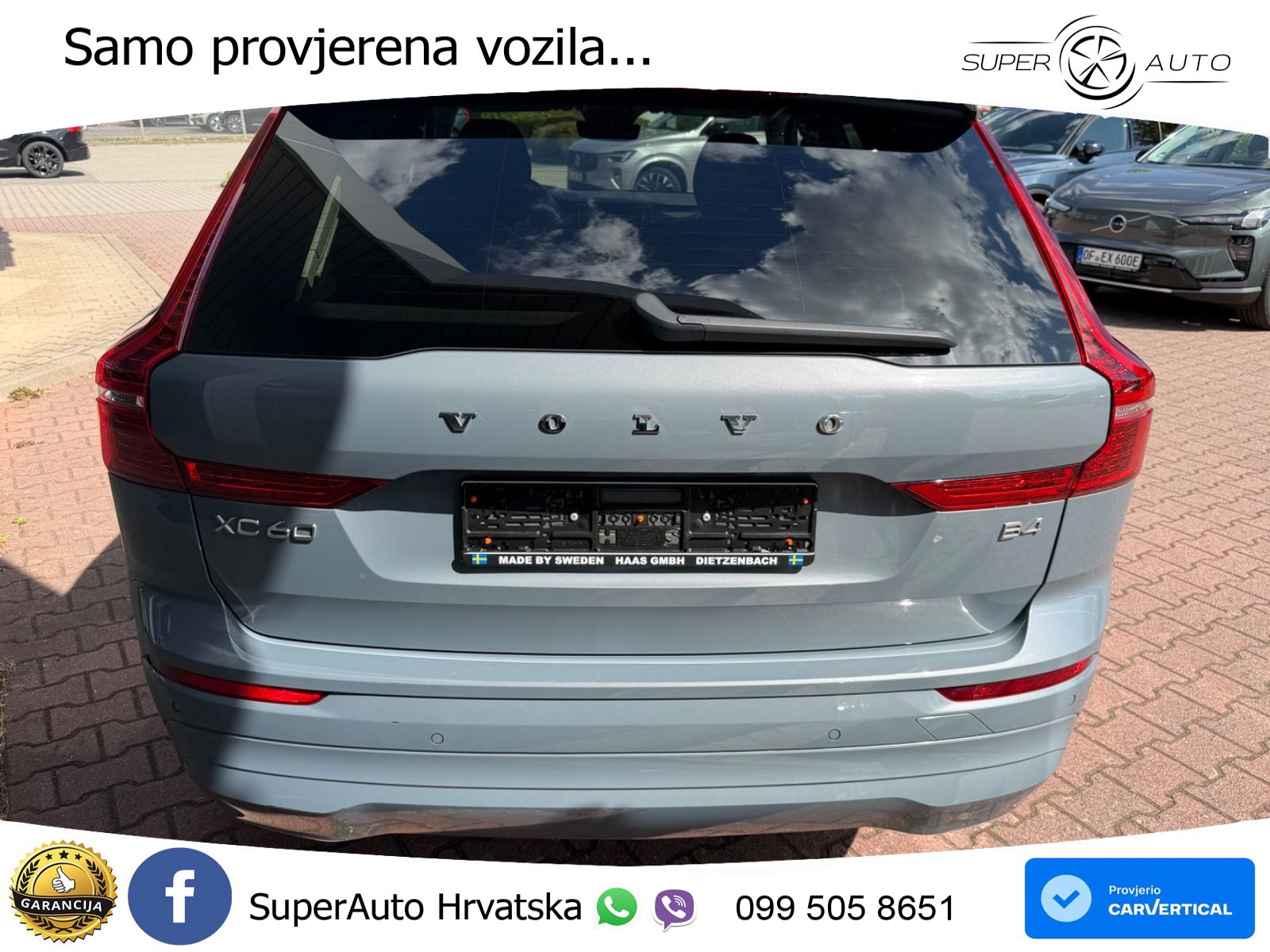 Volvo XC60 B4 Diesel FWD Geartronic LED+GR SJED+ACC