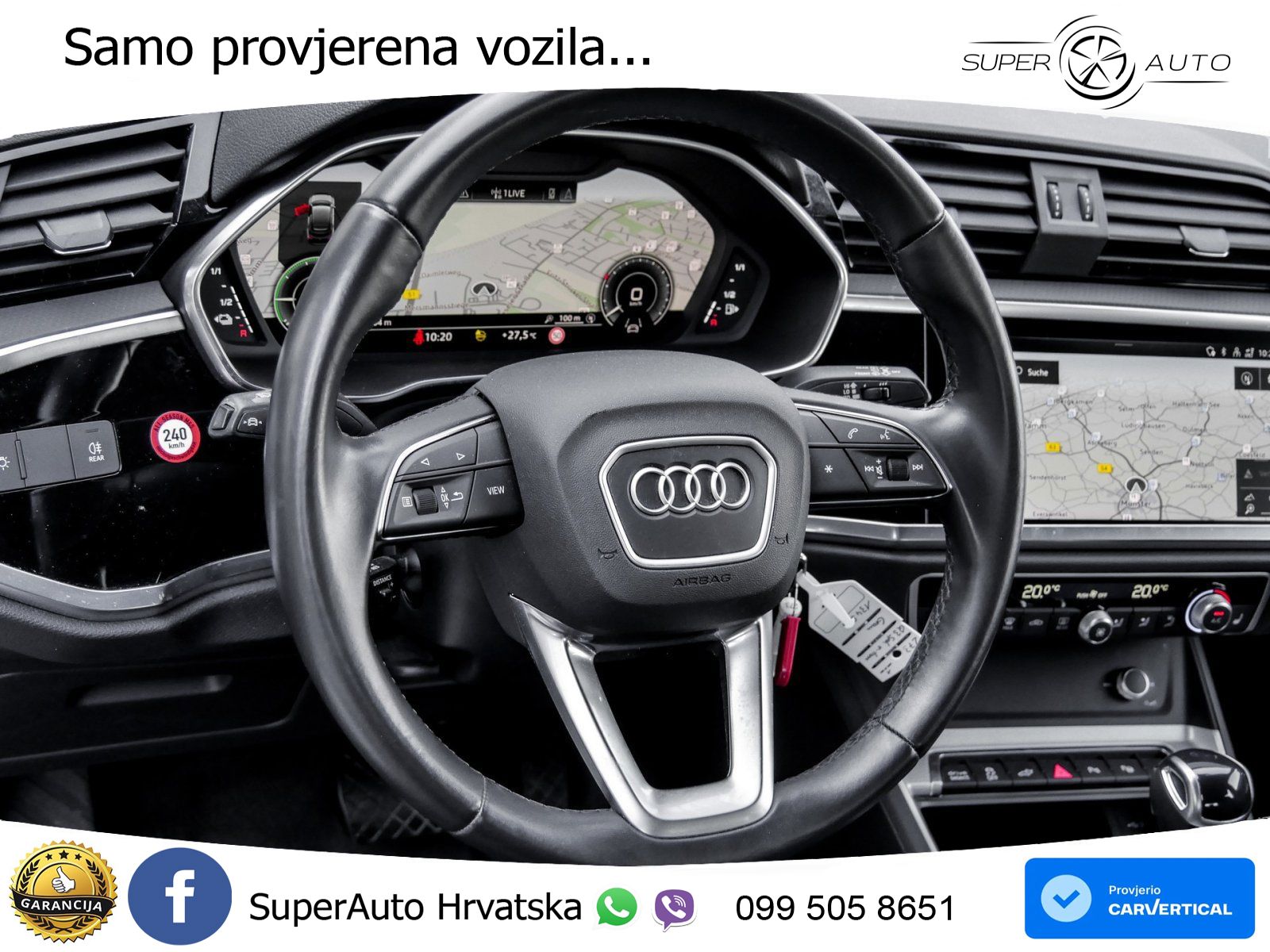 Audi Q3 Sportback 45 TFSIe (245 KS) S tronic S line LED+GR SJED+ACC