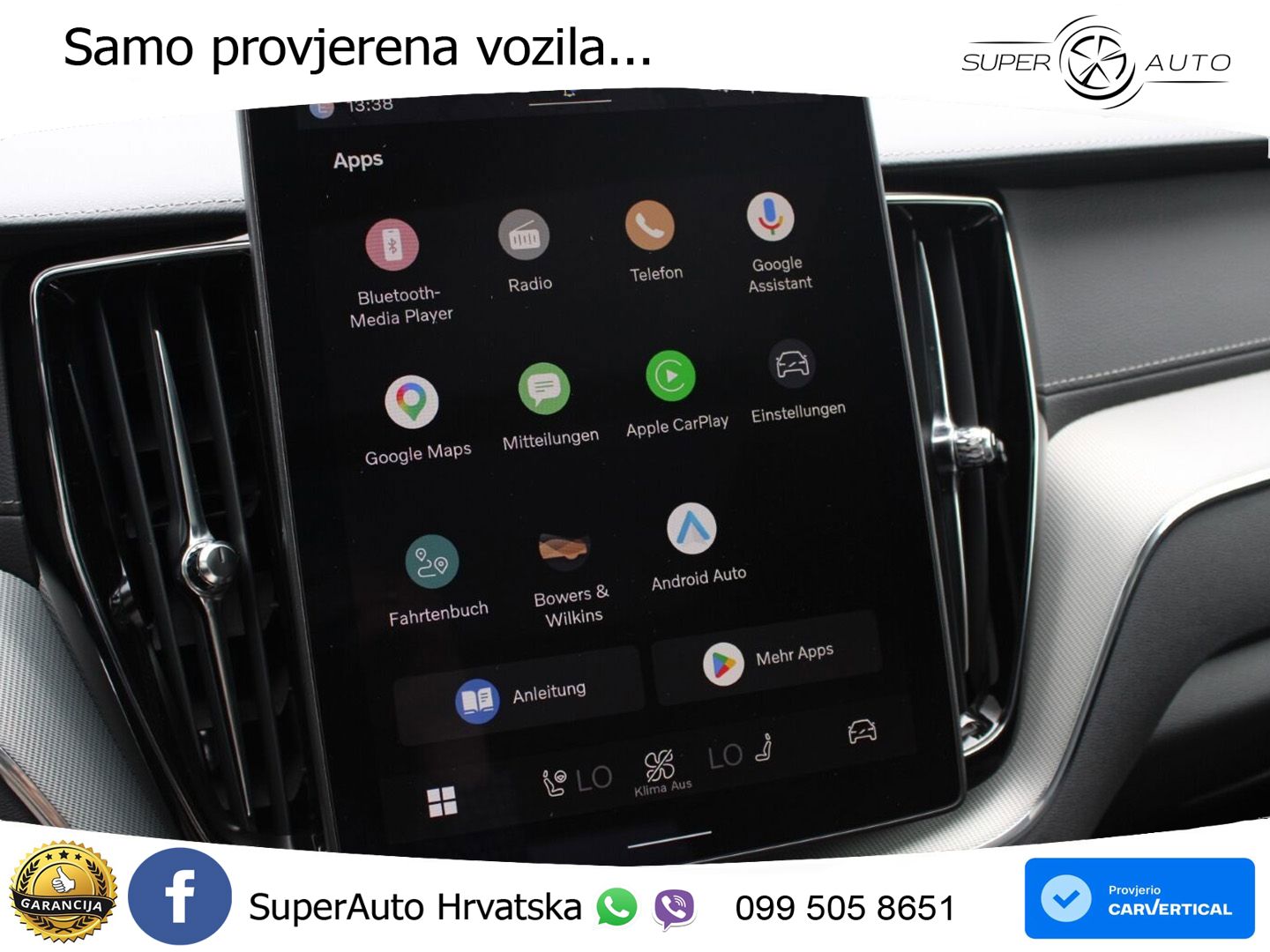 Volvo XC60 T6 AWD Geartronic LED+GR SJED+ACC