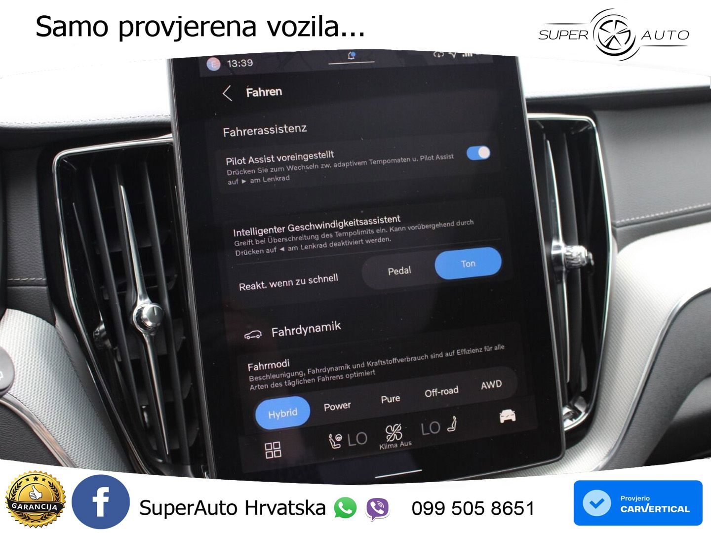 Volvo XC60 T6 AWD Geartronic LED+GR SJED+ACC