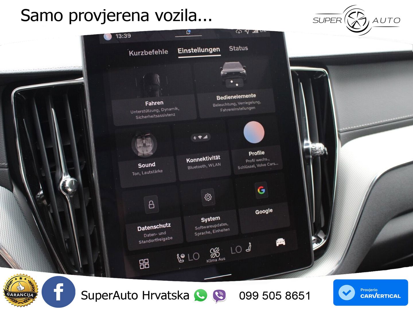 Volvo XC60 T6 AWD Geartronic LED+GR SJED+ACC