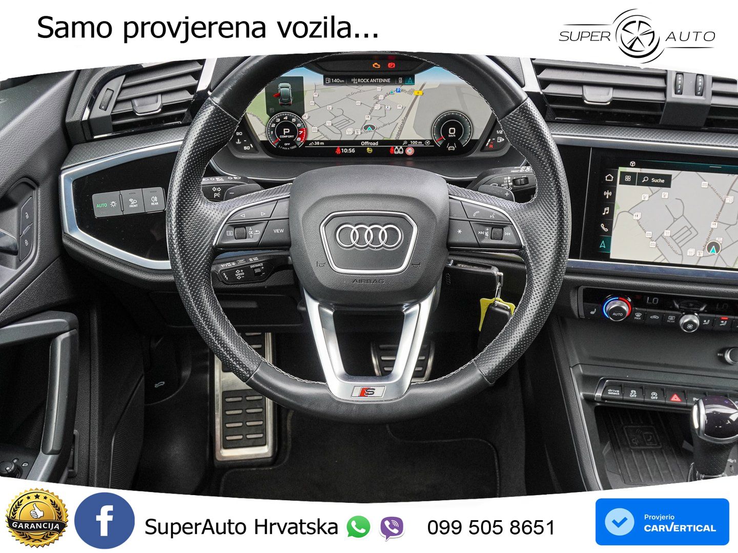 Audi Q3 II Sportback 35 TFSI (150 KS) S tronic S line LED+GR SJED+ACC