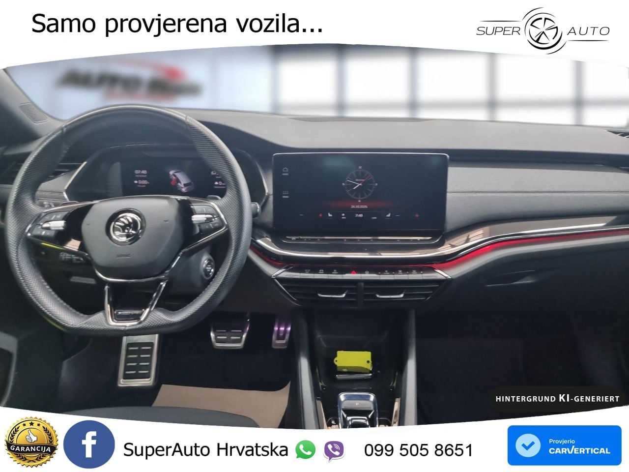 Škoda Octavia Combi 2.0 TDI (150 KS) DSG SportLine LED+GR SJED+ACC