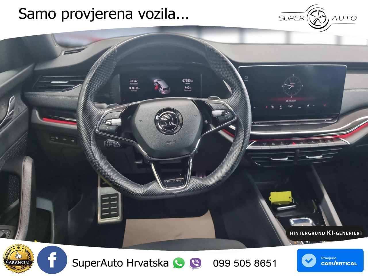 Škoda Octavia Combi 2.0 TDI (150 KS) DSG SportLine LED+GR SJED+ACC