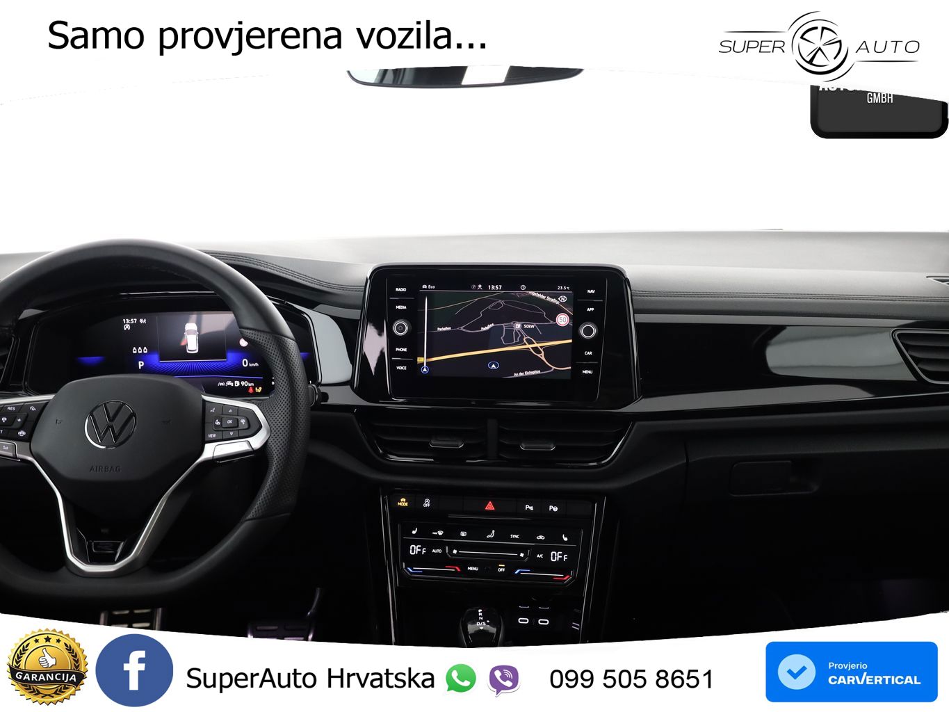 Volkswagen T-Roc 2.0 TDI (150 KS) DSG R-Line LED+GR SJED+ACC