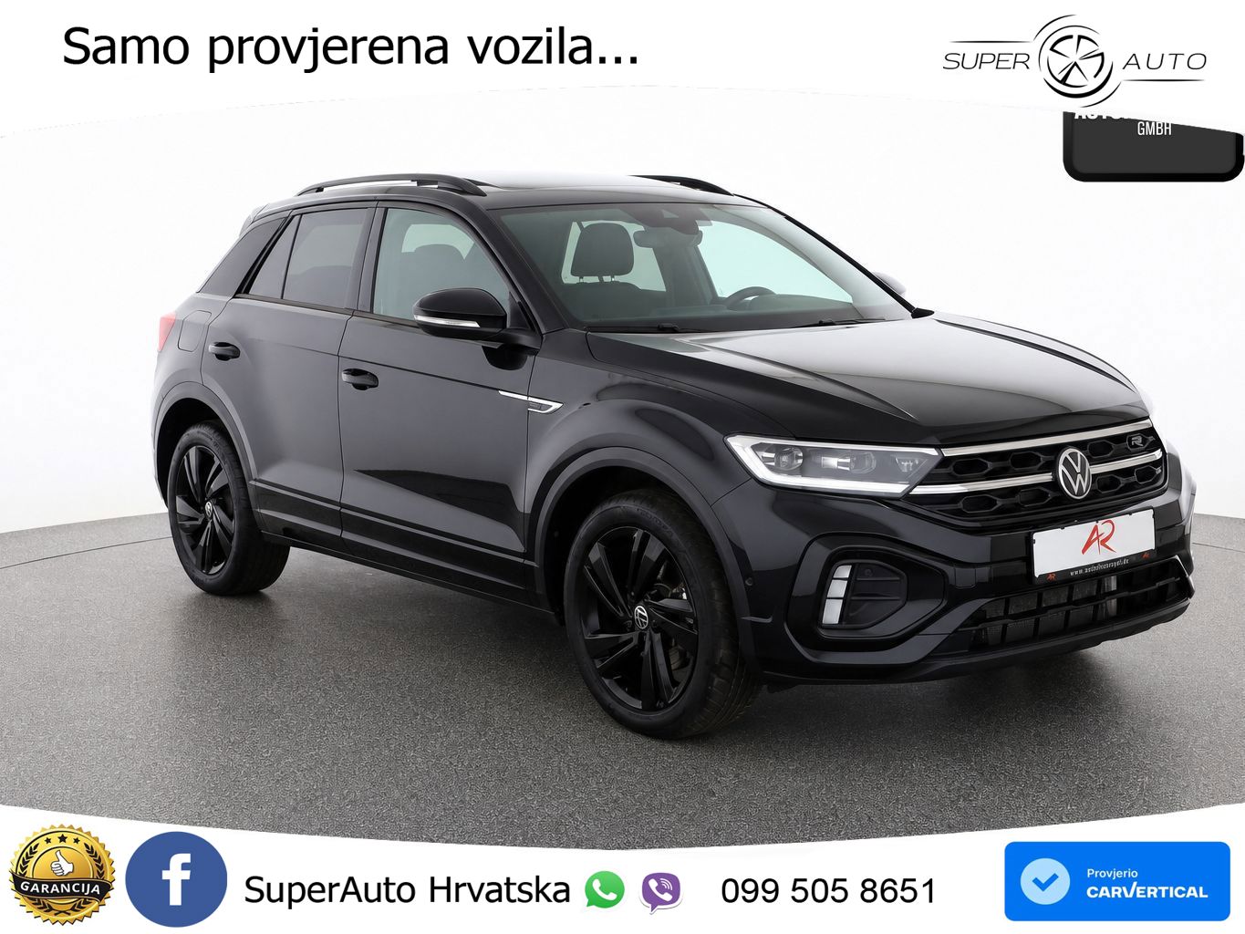Volkswagen T-Roc 2.0 TDI (150 KS) DSG R-Line LED+GR SJED+ACC