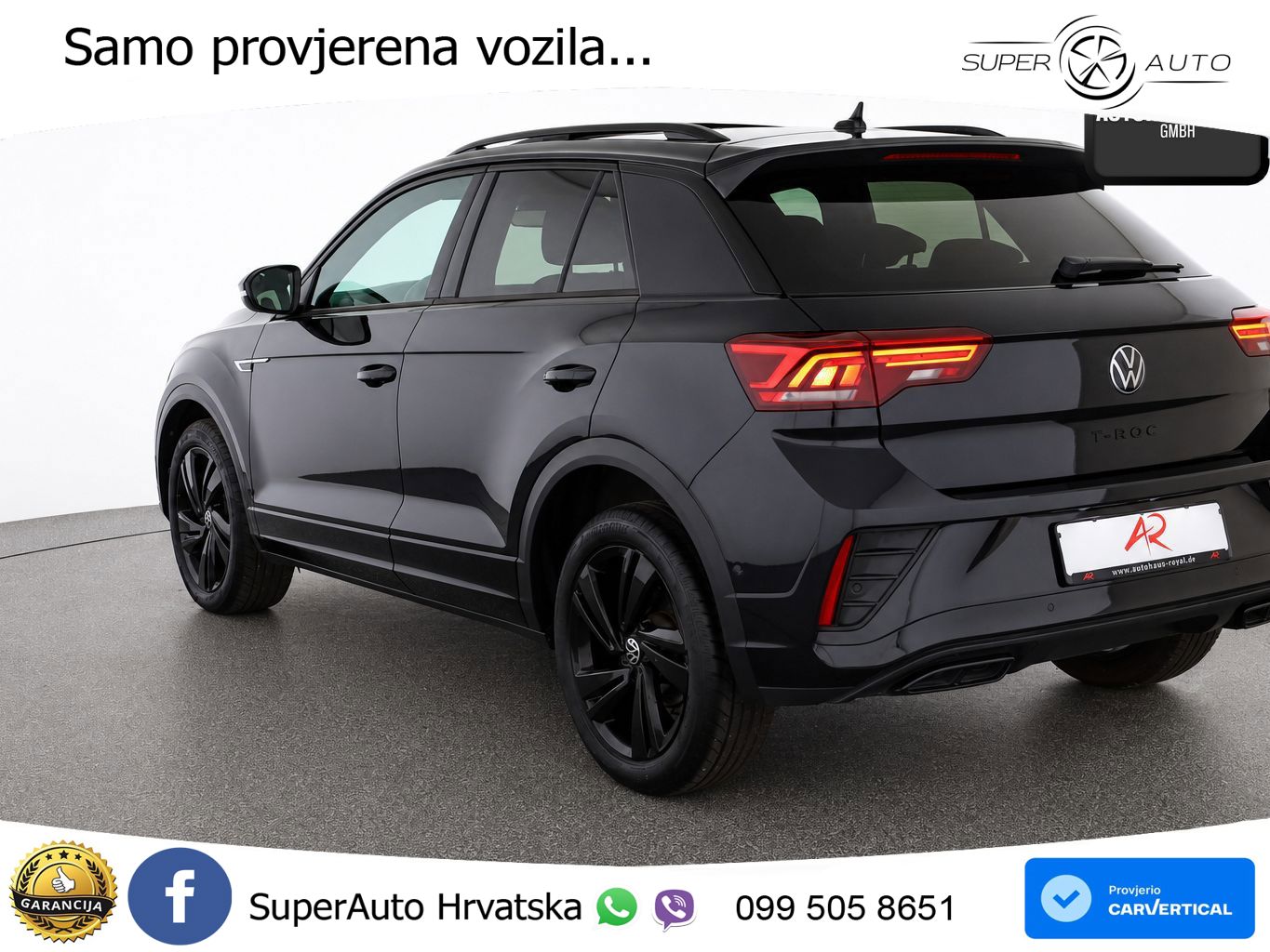 Volkswagen T-Roc 2.0 TDI (150 KS) DSG R-Line LED+GR SJED+ACC