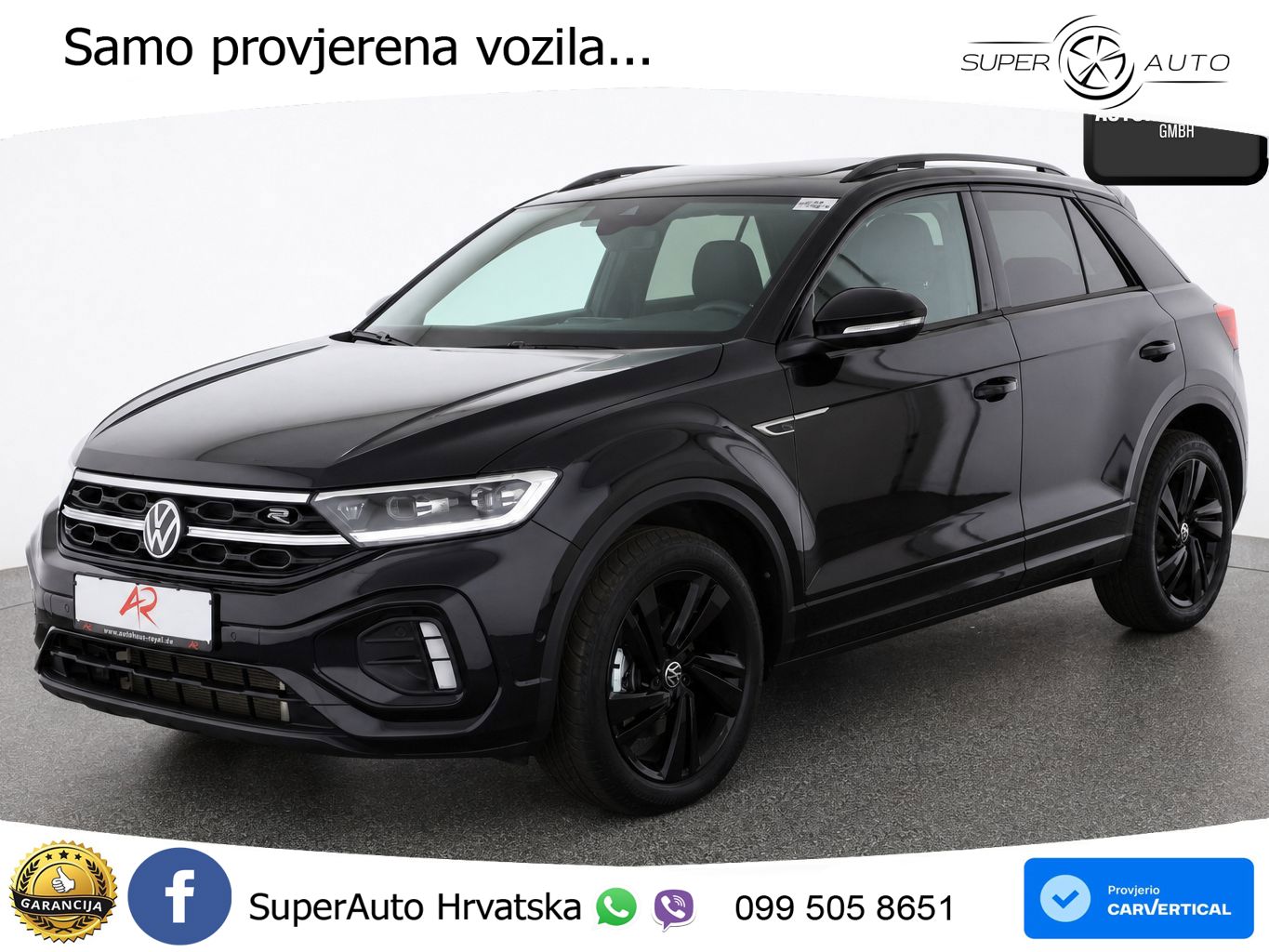 Volkswagen T-Roc 2.0 TDI (150 KS) DSG R-Line LED+GR SJED+ACC
