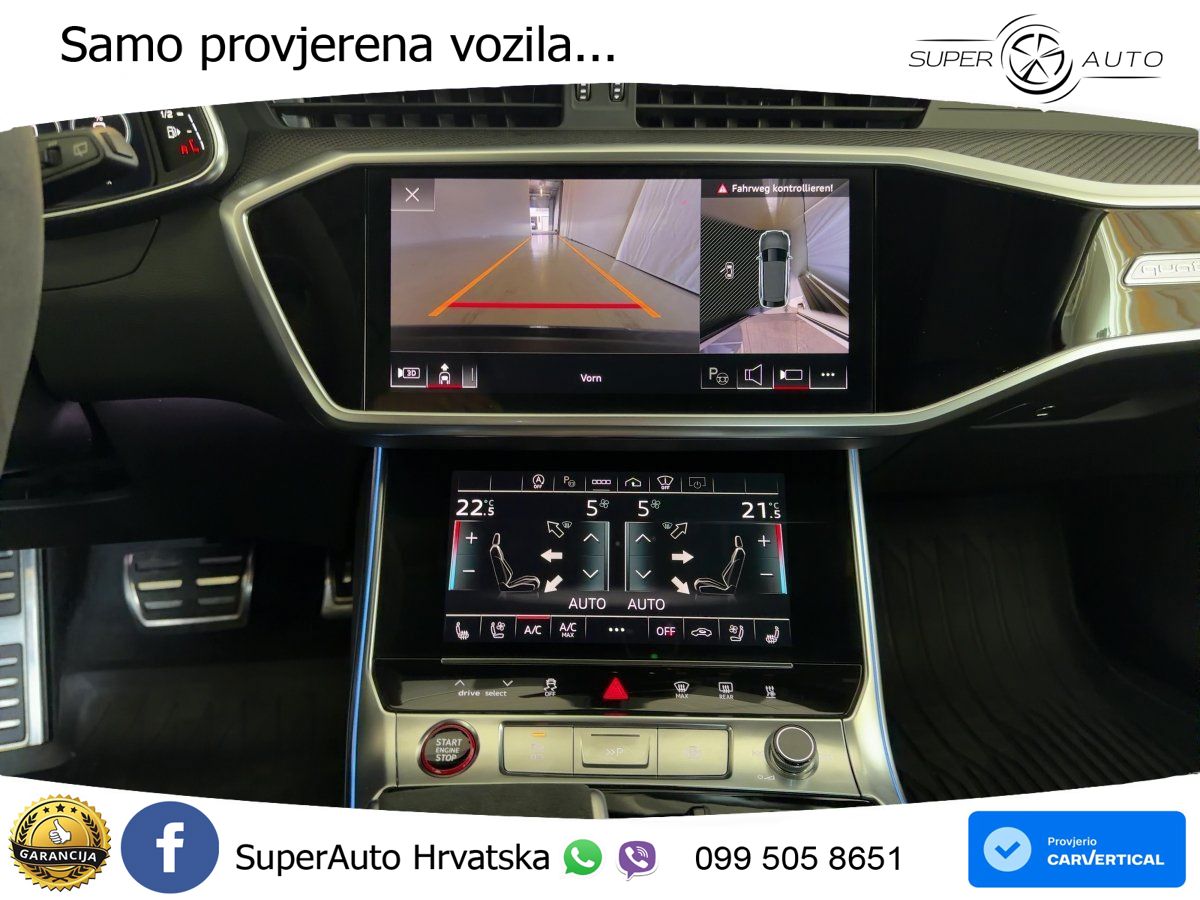 Audi RS6 Avant 4.0 TFSI V8 (600 KS) quattro Tiptronic Kuka LED+GR SJED+ACC