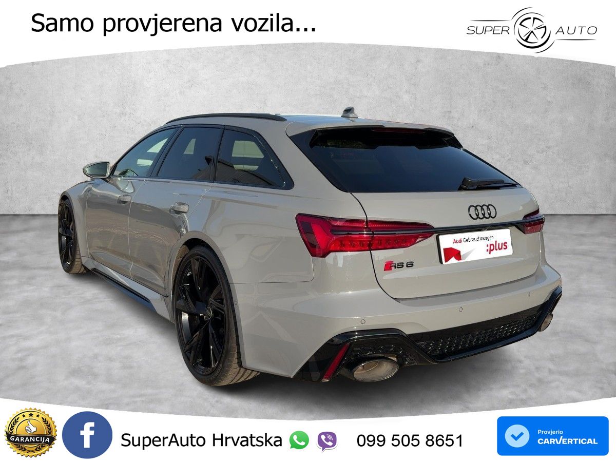 Audi RS6 Avant 4.0 TFSI V8 (600 KS) quattro Tiptronic Kuka LED+GR SJED+ACC