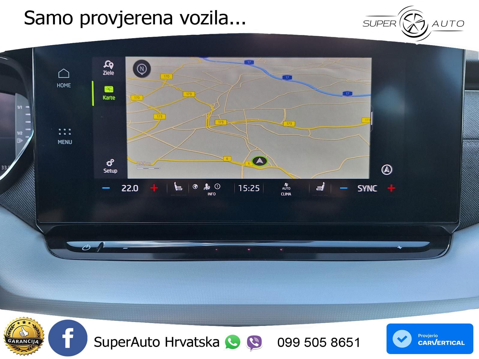 Škoda Octavia Combi 1.5 TSI EVO e-TEC (150 KS) DSG LED+GR SJED+ACC