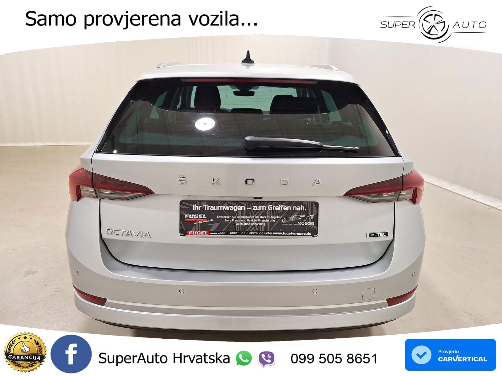 Škoda Octavia Combi 1.5 TSI EVO e-TEC (150 KS) DSG LED+GR SJED+ACC