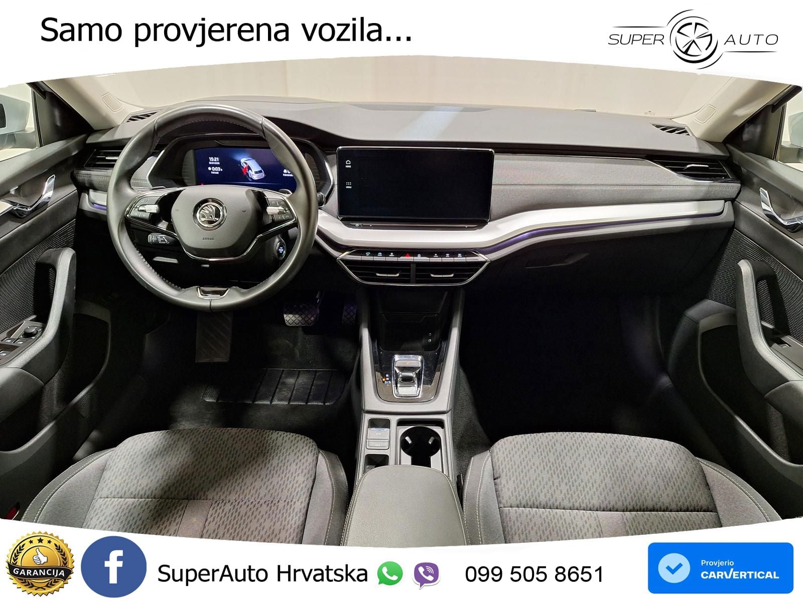 Škoda Octavia Combi 1.5 TSI EVO e-TEC (150 KS) DSG LED+GR SJED+ACC