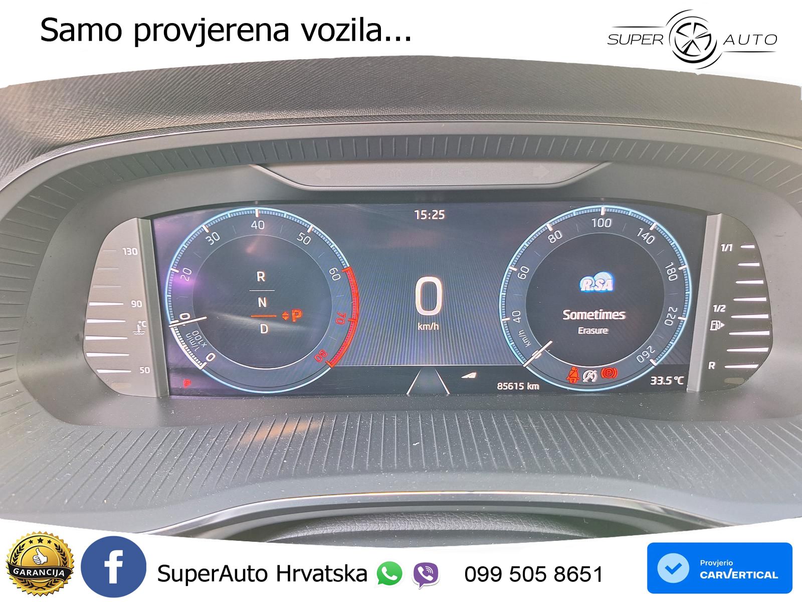 Škoda Octavia Combi 1.5 TSI EVO e-TEC (150 KS) DSG LED+GR SJED+ACC