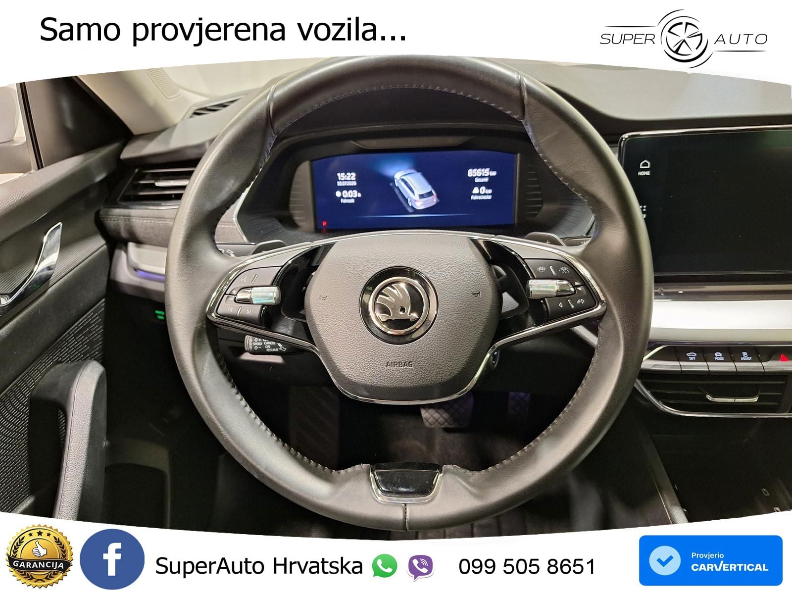 Škoda Octavia Combi 1.5 TSI EVO e-TEC (150 KS) DSG LED+GR SJED+ACC