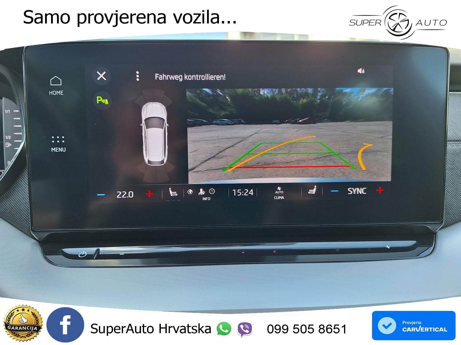 Škoda Octavia Combi 1.5 TSI EVO e-TEC (150 KS) DSG LED+GR SJED+ACC