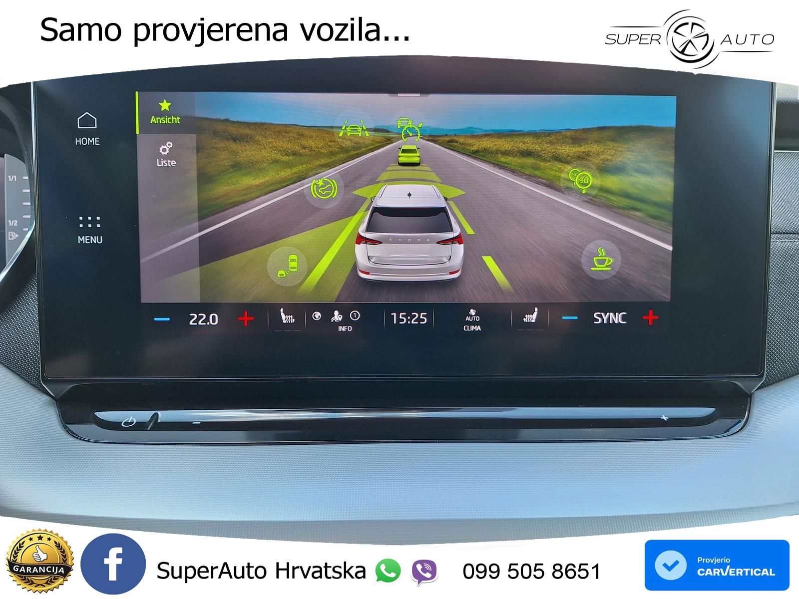 Škoda Octavia Combi 1.5 TSI EVO e-TEC (150 KS) DSG LED+GR SJED+ACC
