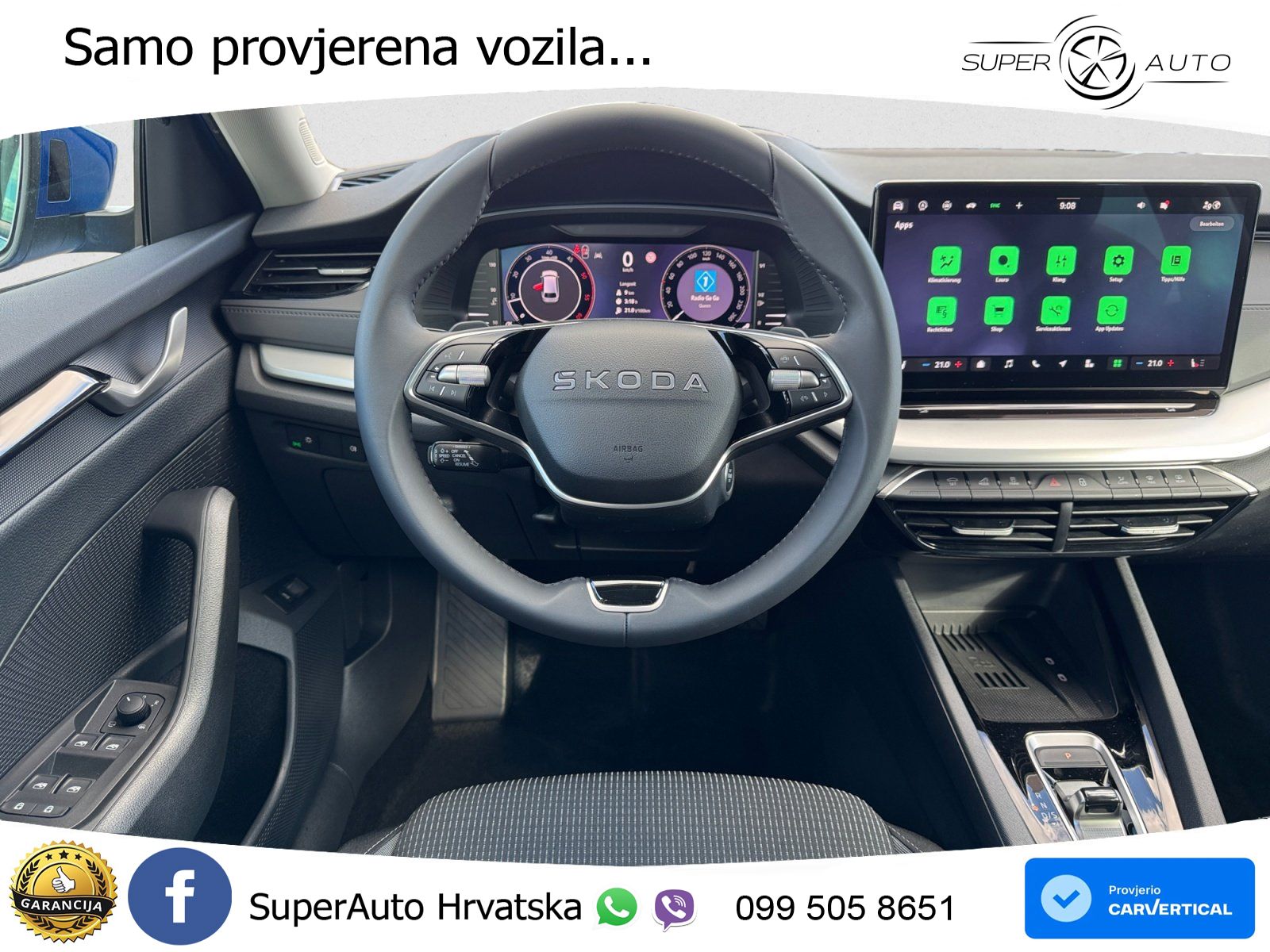 Škoda Octavia Combi 2.0 TDI (150 KS) DSG Selection LED+GR SJED+ACC