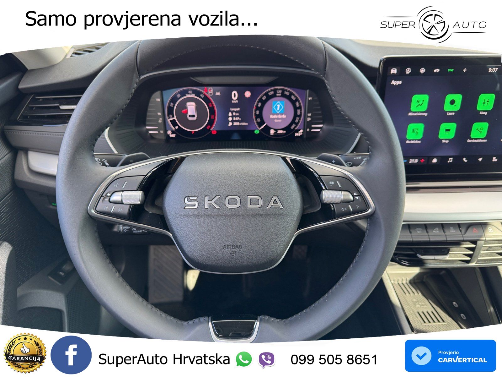 Škoda Octavia Combi 2.0 TDI (150 KS) DSG Selection LED+GR SJED+ACC