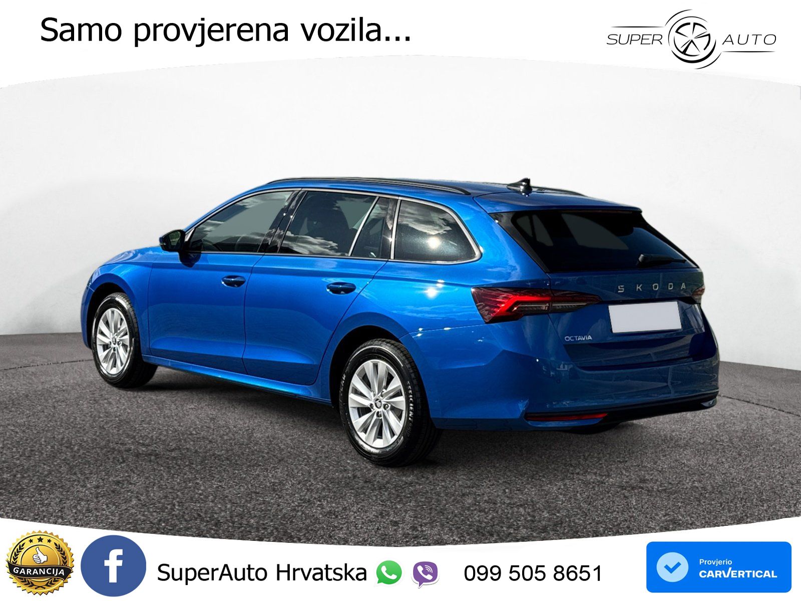 Škoda Octavia Combi 2.0 TDI (150 KS) DSG Selection LED+GR SJED+ACC