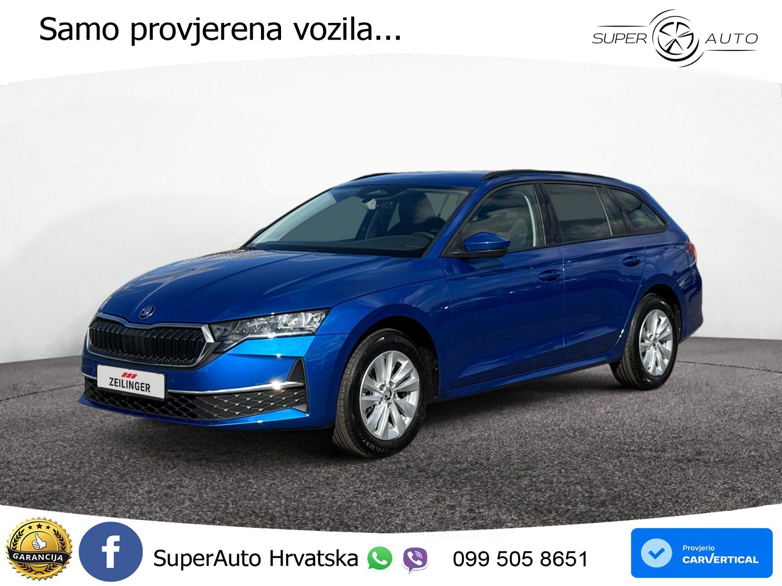 Škoda Octavia Combi 2.0 TDI (150 KS) DSG Selection LED+GR SJED+ACC