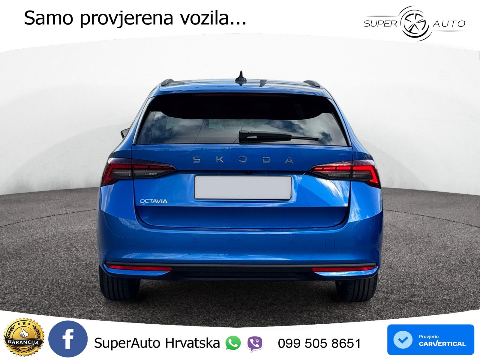 Škoda Octavia Combi 2.0 TDI (150 KS) DSG Selection LED+GR SJED+ACC