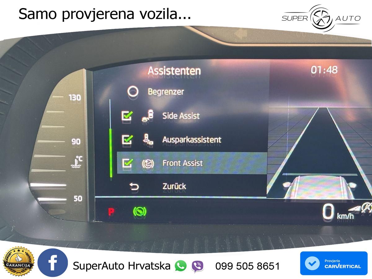 Škoda Octavia Combi 2.0 TDI (150 KS) DSG LED+GR SJED+ACC