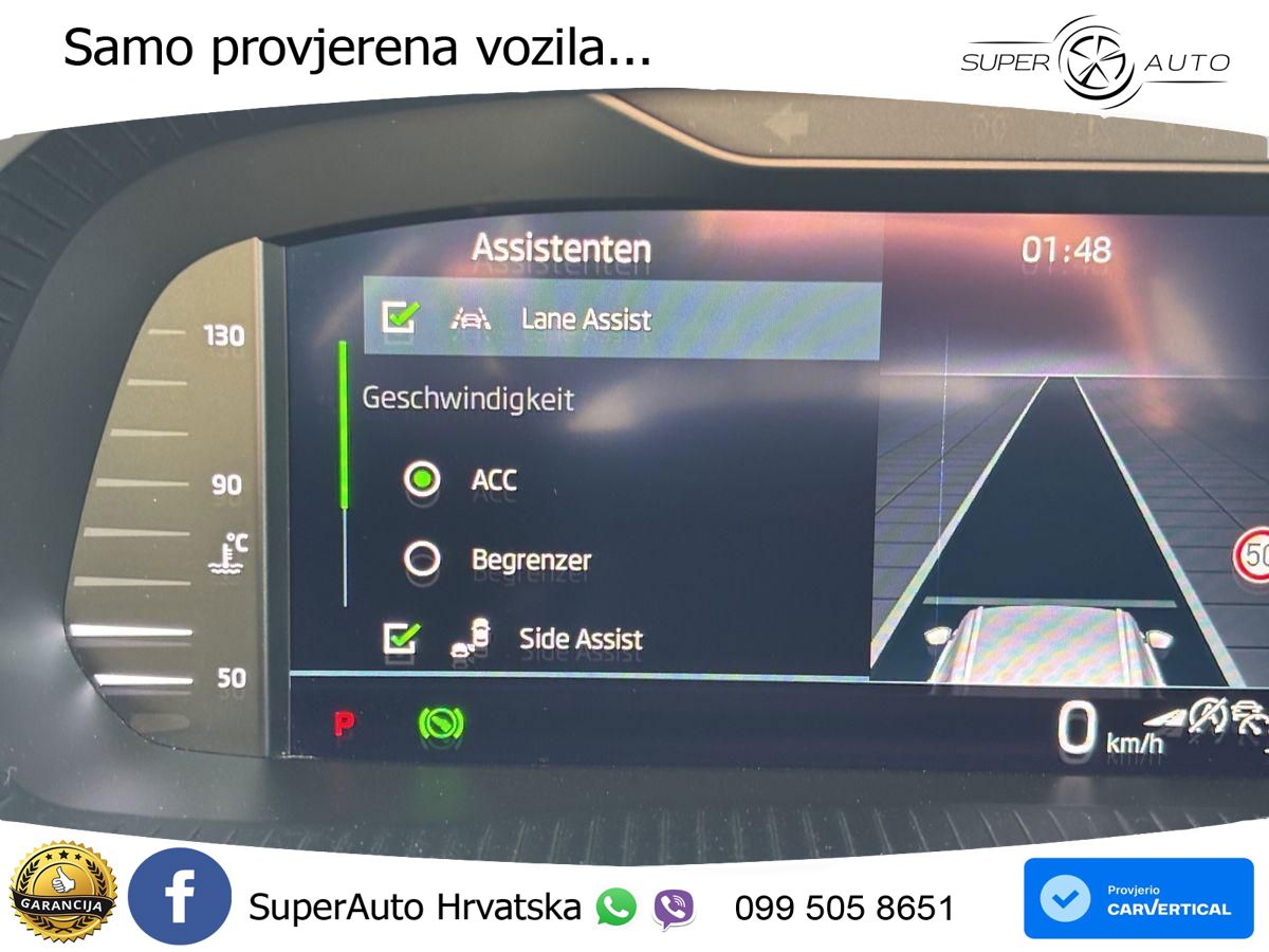 Škoda Octavia Combi 2.0 TDI (150 KS) DSG LED+GR SJED+ACC