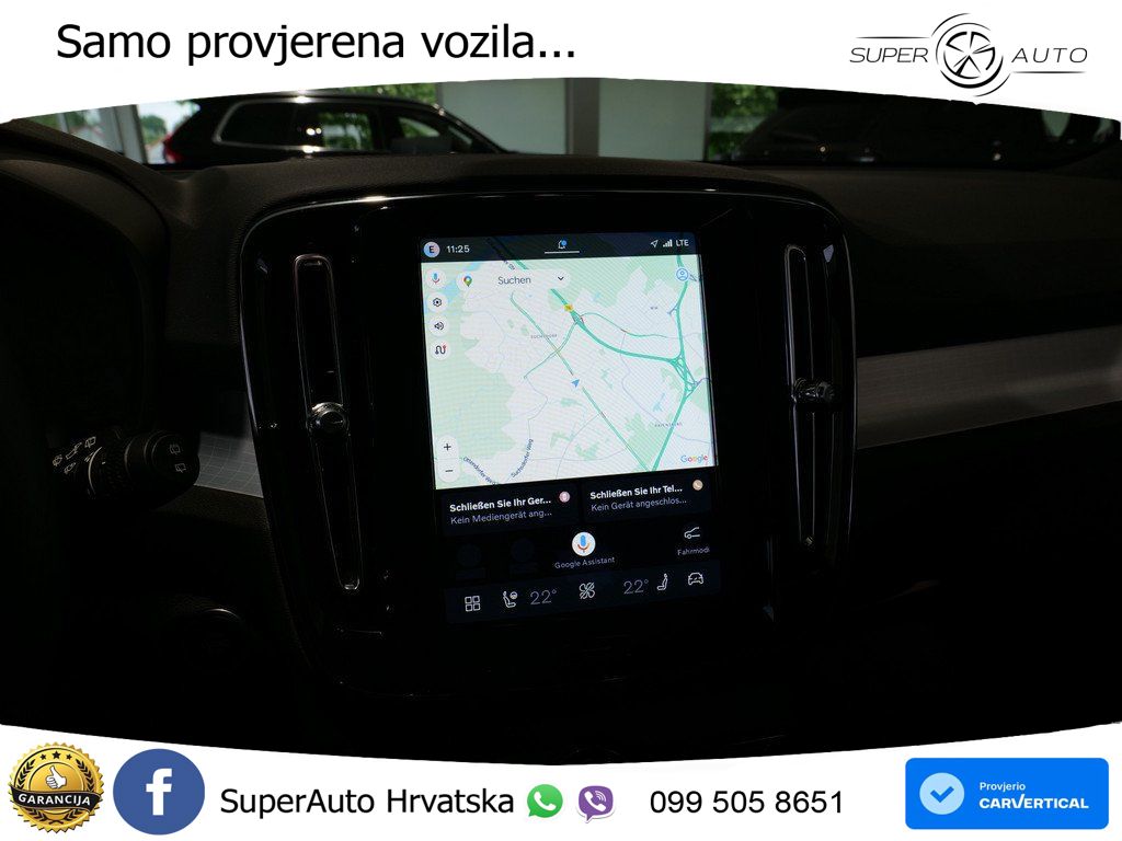 Volvo XC40 2.0 B3 163 KS Automatic LED+GR SJED+ACC