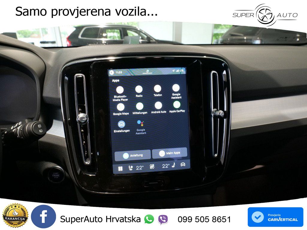 Volvo XC40 2.0 B3 163 KS Automatic LED+GR SJED+ACC