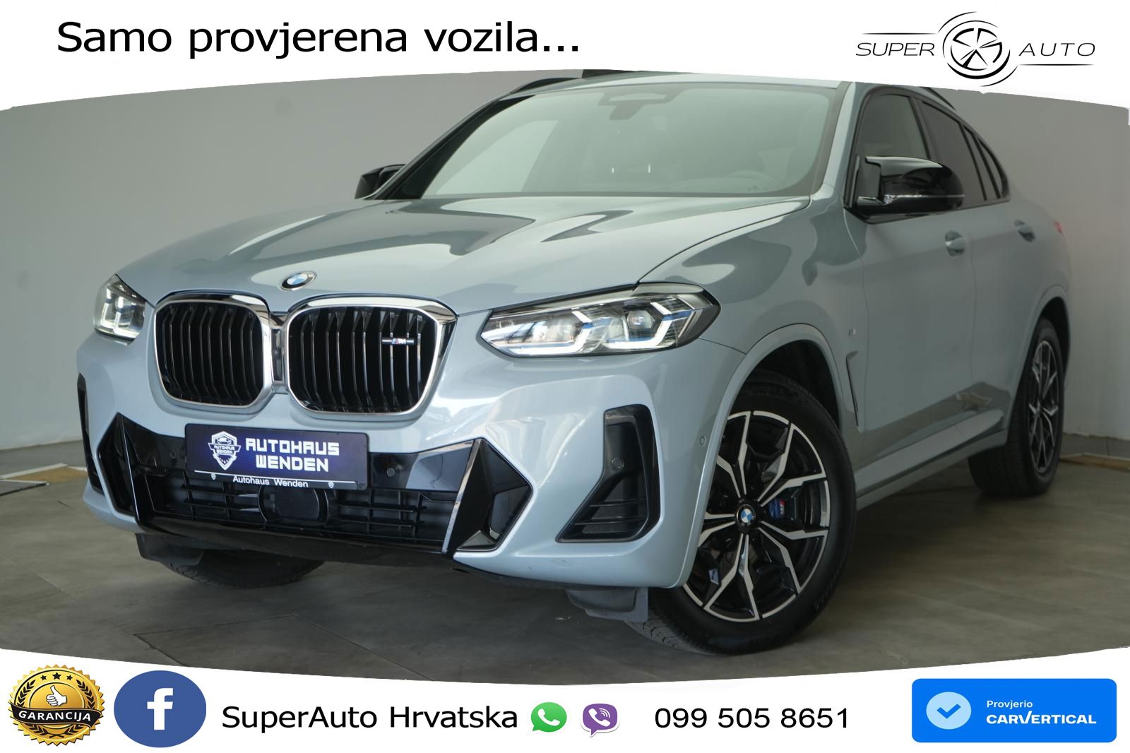 BMW X4 M40d (340 KS) xDrive Steptronic ACC+HEAD+GR SJED+360+PANO