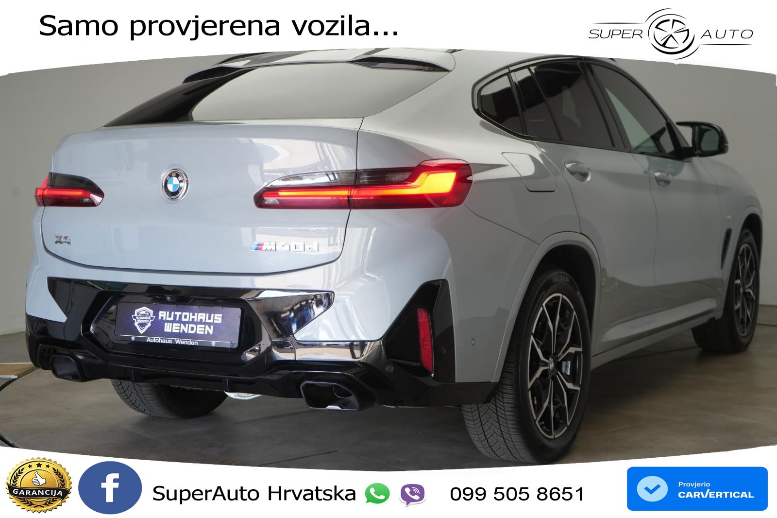 BMW X4 M40d (340 KS) xDrive Steptronic ACC+HEAD+GR SJED+360+PANO