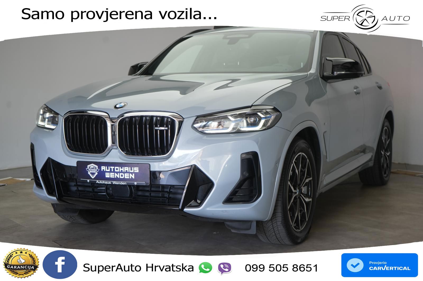 BMW X4 M40d (340 KS) xDrive Steptronic ACC+HEAD+GR SJED+360+PANO