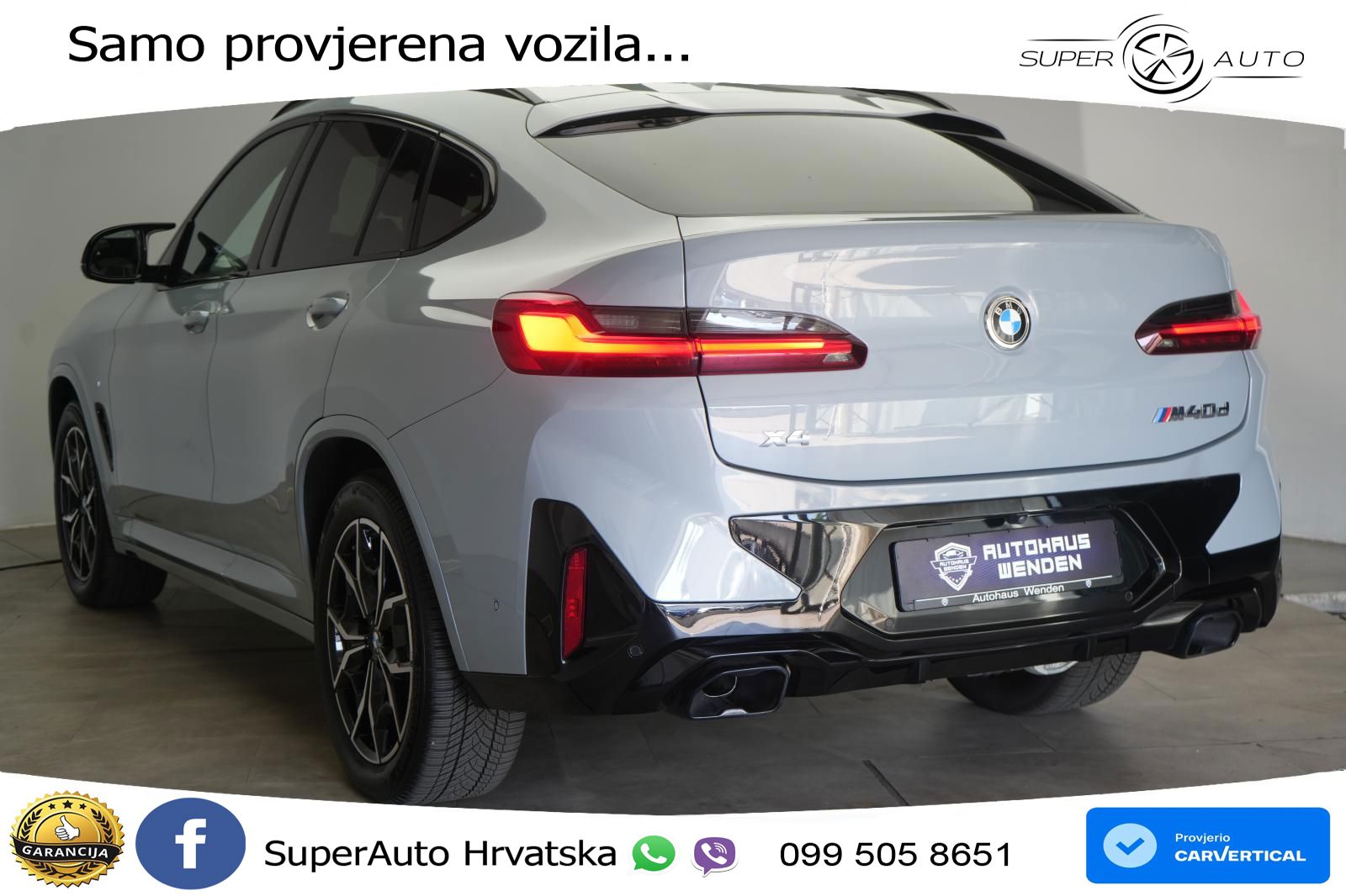 BMW X4 M40d (340 KS) xDrive Steptronic ACC+HEAD+GR SJED+360+PANO
