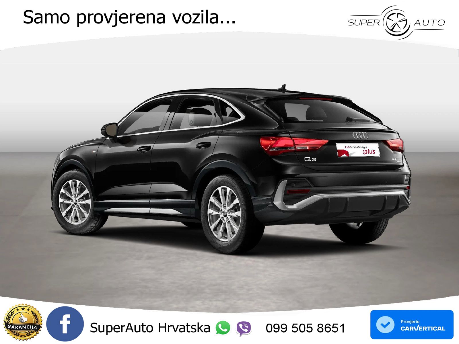 Audi Q3 II Sportback 40 TFSI (190 KS) quattro S tronic S line